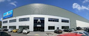 Astonish manufacturing facility in Bradford. Signage by Widd Signs