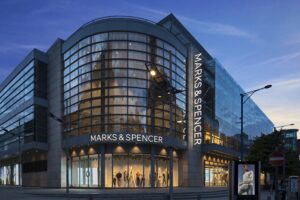 Marks and Spencer signage by Widd Signs